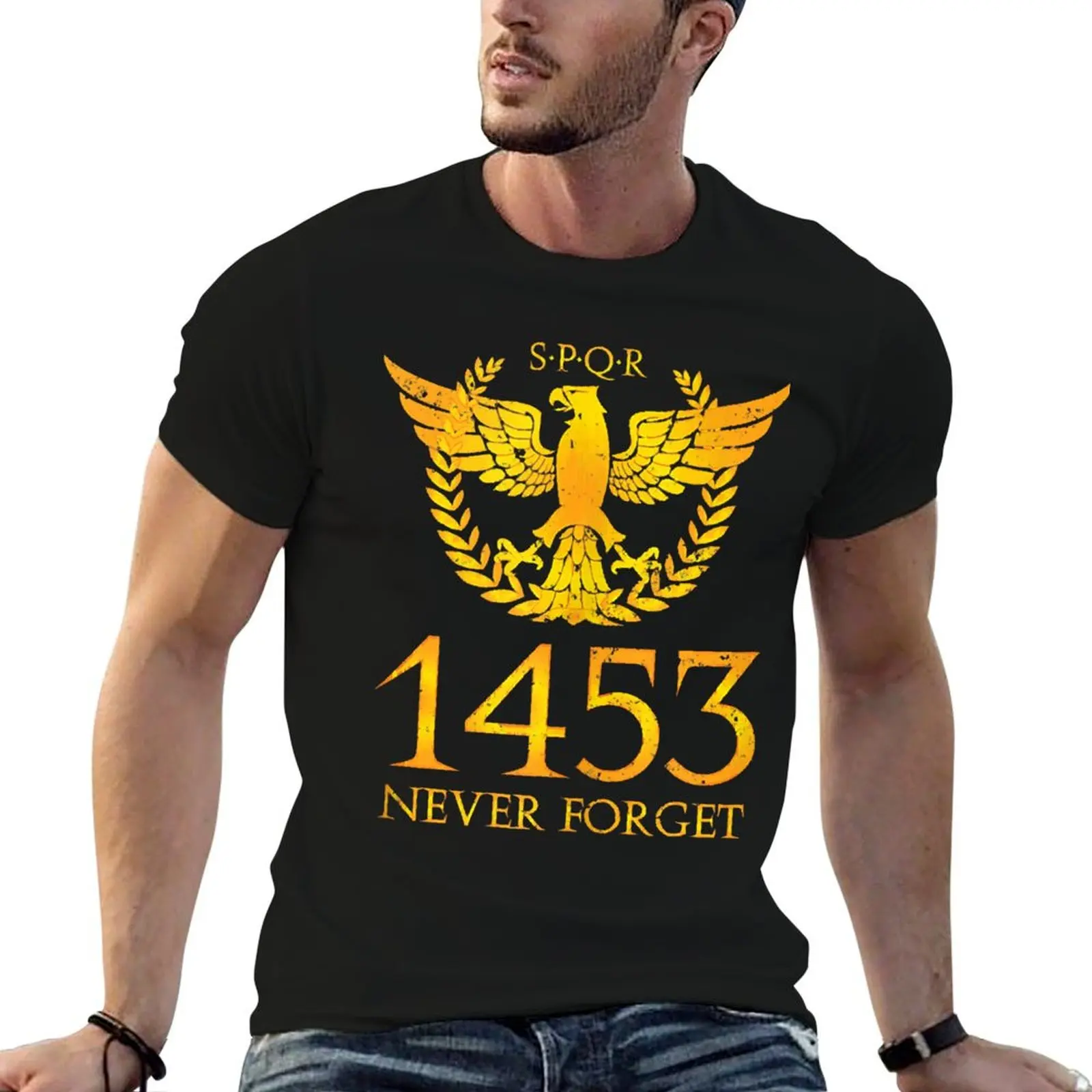 

print shirts t shirt g Fall custom for Constantinople Of men Forget Never 1453 t T-Shirt man Rome