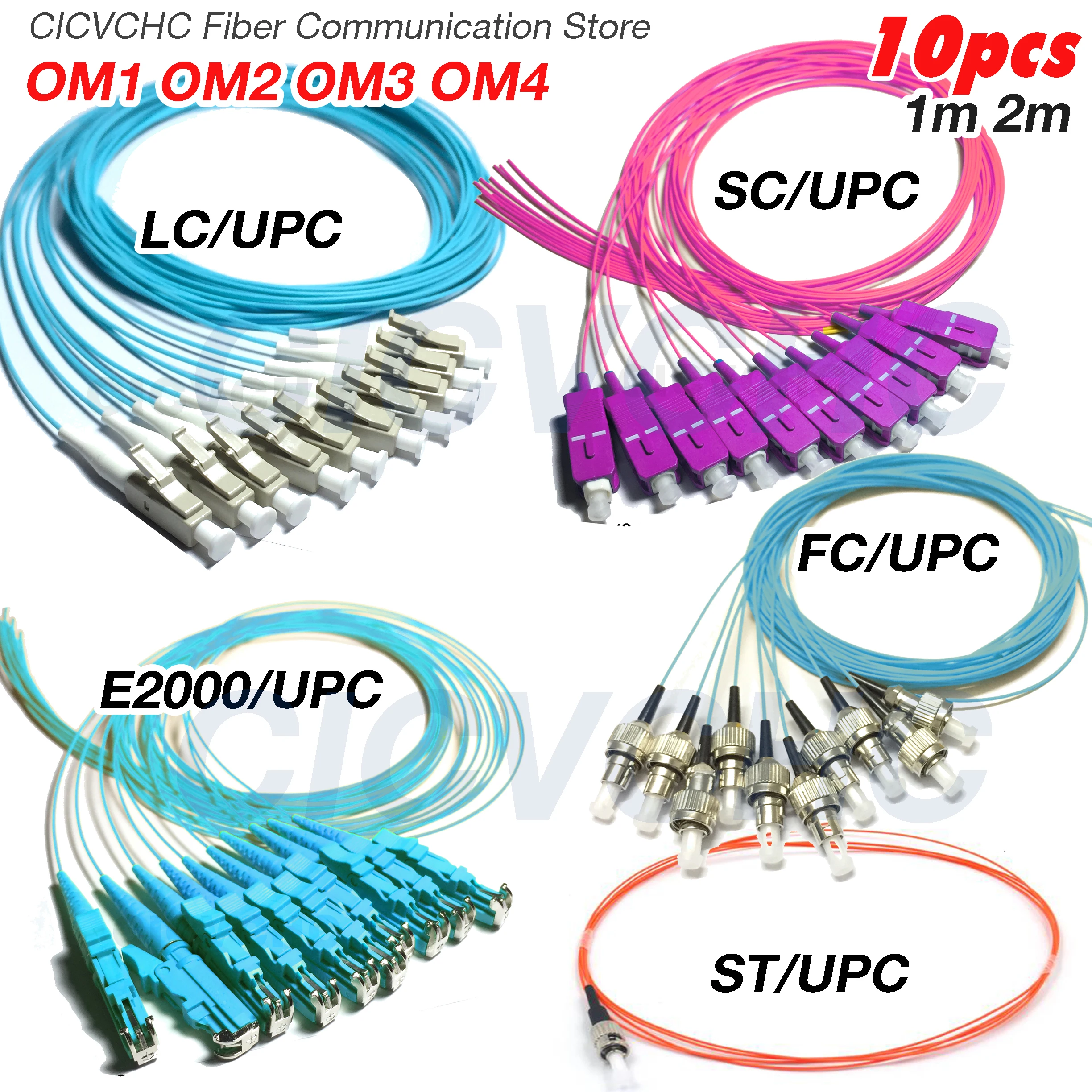 10Pcs Sc/Upc Lc/Upc… - image