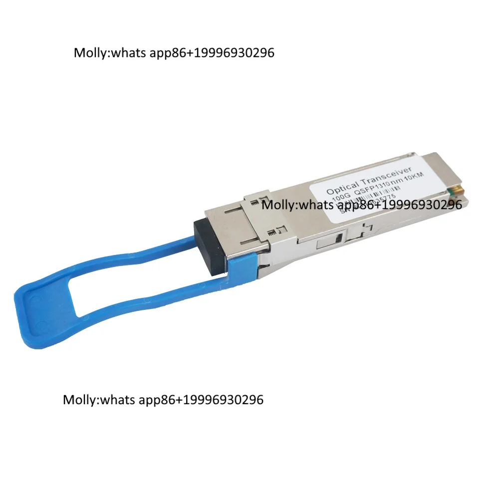 China Supplier QSFP-100G-LR4-S Compatible 100G QSFP28 1310nm 10km DOM Duplex LC Optical Transceiver Module