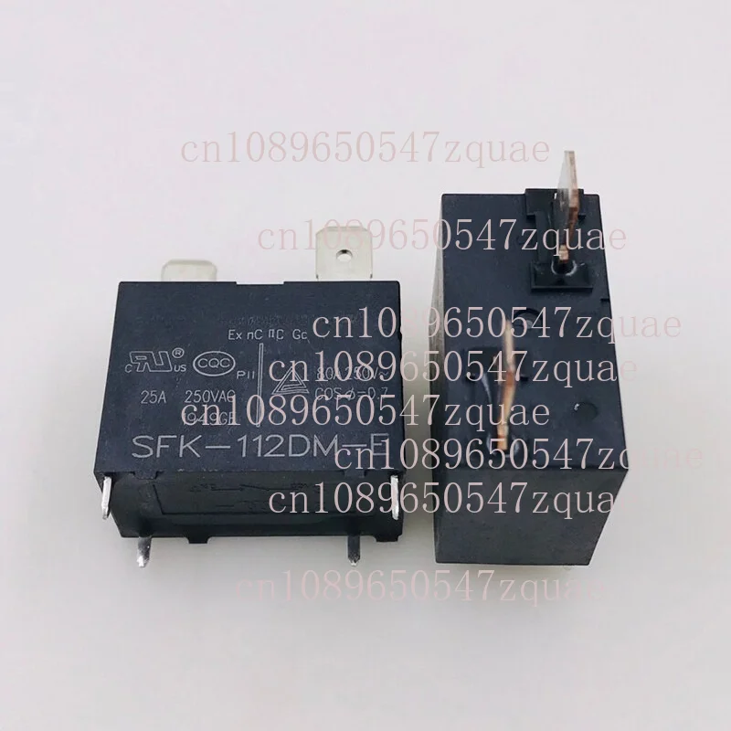 1Pc for SANYOU SFK-112DM-E 12VDC Power Relay 4Pins 25A 250VAC