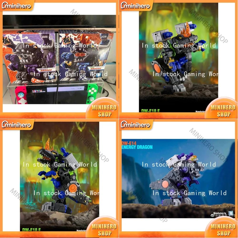 

In Stock Dr Wu DWE18 DWE18E Energy Dragon Chen Chuitian Robot Action Figure Collectible Toy Model Gift for Adults Kids Anime