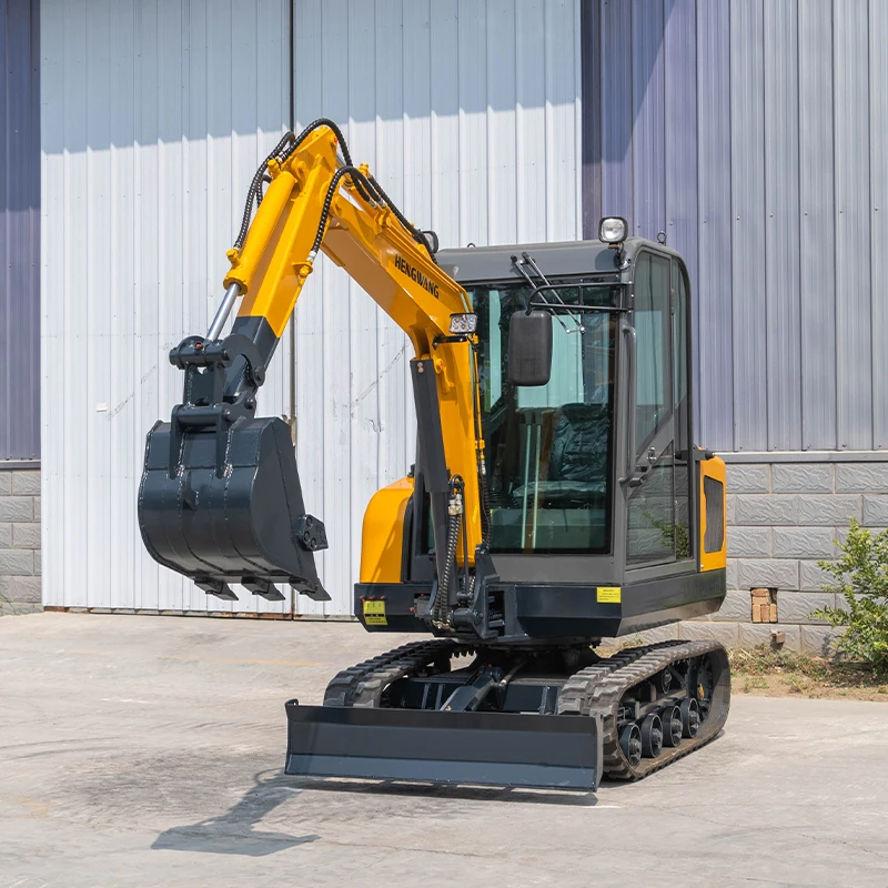 Customized Mini Excavator Small Crawler Excavator 2.5Ton Orchard Farm Engineering Diesel Engine Hydraulic Small Mini Excavator