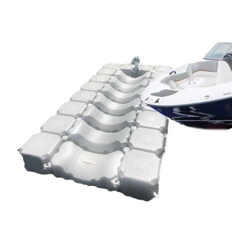 Gold SellerSmall 50 * 40cm plastic modular floating pontoon boat for sale