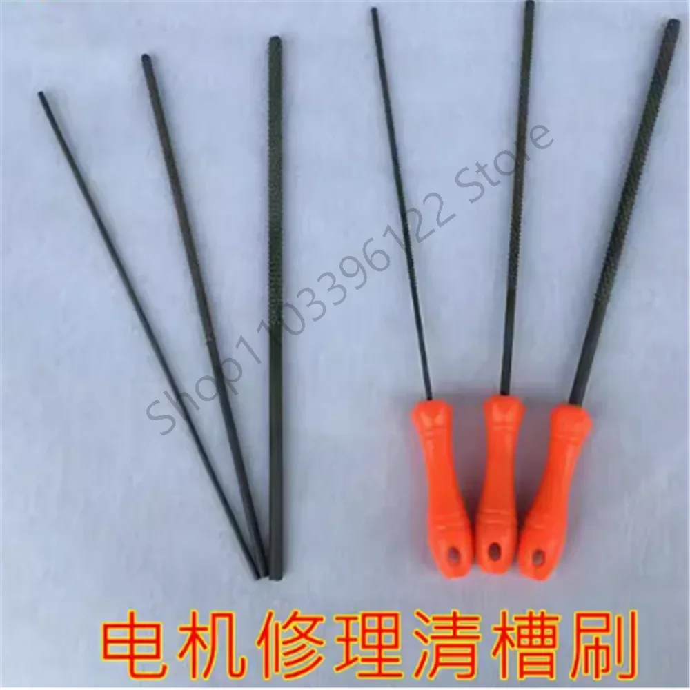 3pcs Motor repair supplies tools not wool groove cleaner hand tool knife