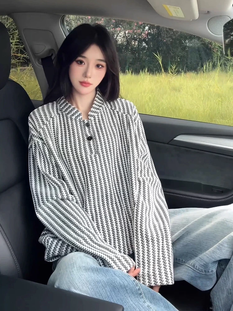 تي شيرت رجالي بقلنسوة من American Sle طويل Sve للخريف بتصميم منقوش ثقيل الوزن بطبقة أساسية كاجوال مريح من البوليستر...