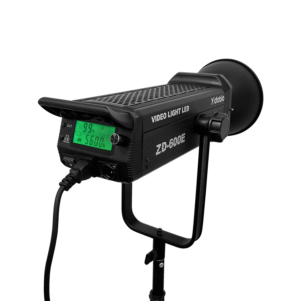 

600W Background Light For Streaming Light YouTube Live Streaming LED Video Light Continuous Bi Color LED COB Lamp ZD-600E