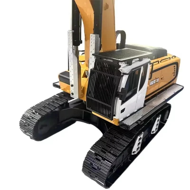 1:14 Construction Excavator Toy 24-channel Rc Engineering Digger Truck With Remote Control Charging Cable Body Battery