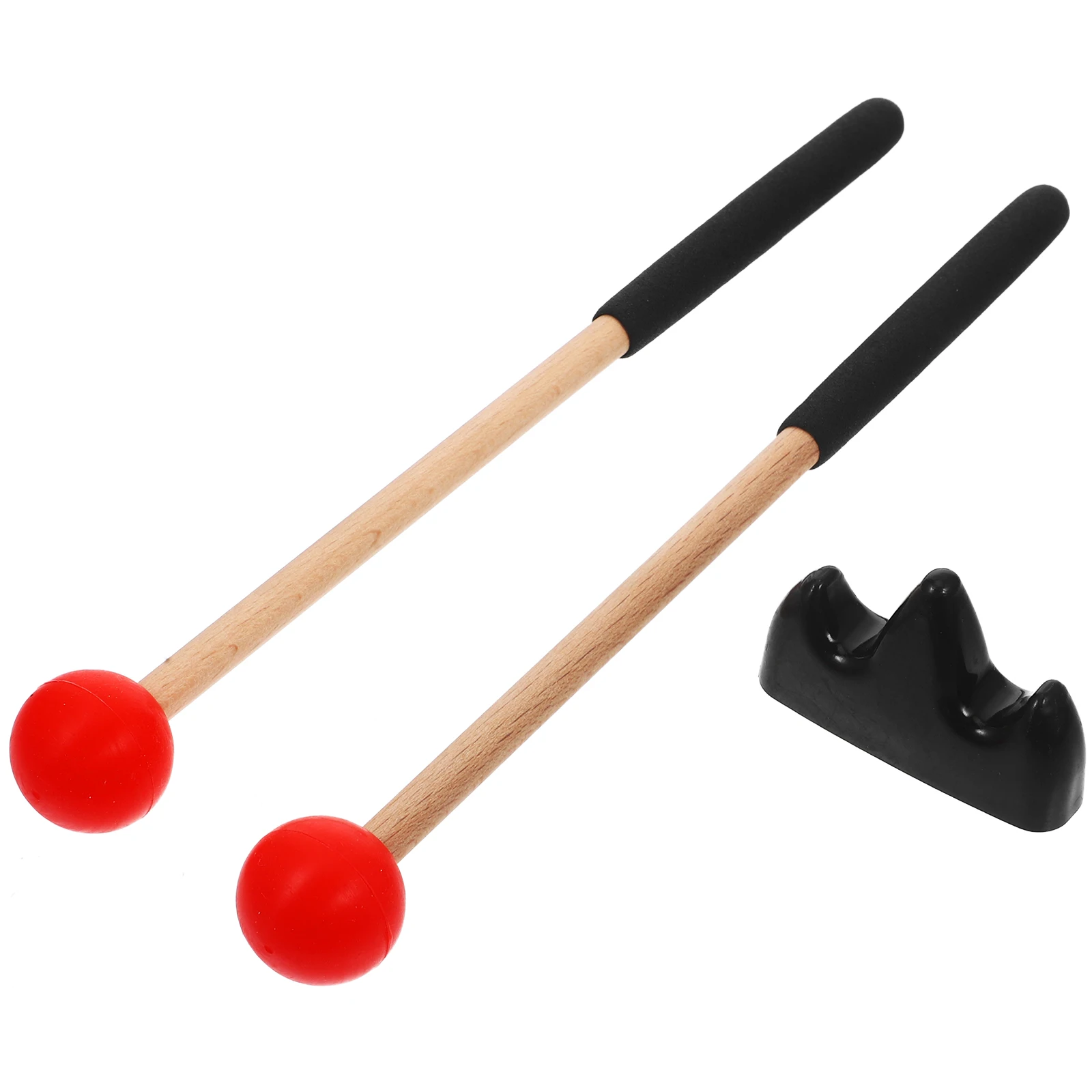 

Red Drumsticks Kit Mallet Percussion Mallets for Xylophone Instrument Light Accessory