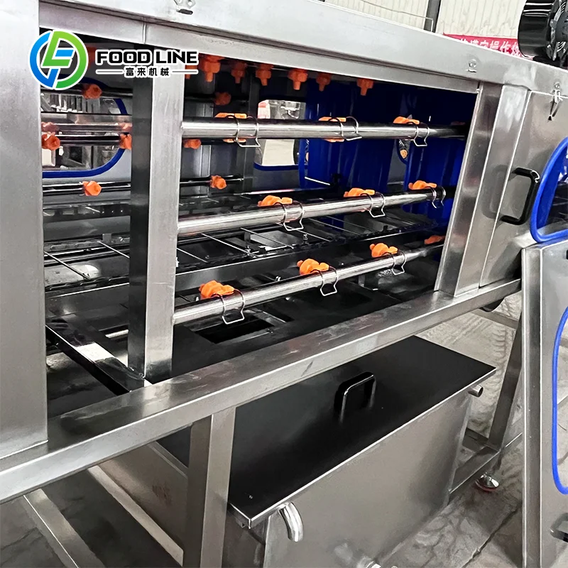 Heavy-Duty Plastic Crate Washer Machine Commercial Food Tray Basket Washing Tunnel System Equipment FL Customized