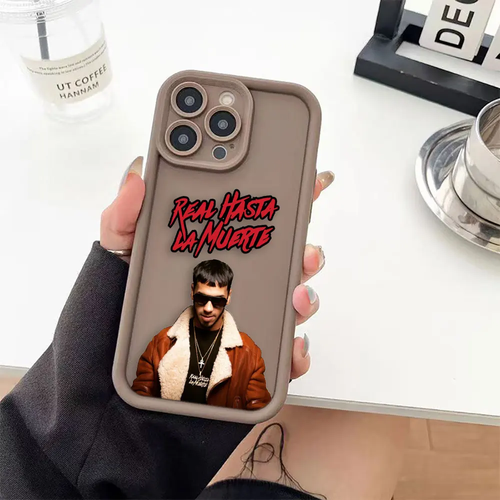 A-Anuel AA Real Hasta La Muerte Phone Case For IPHONE APPLE 17 AIR 16 16E 11 12 13 14 15 8 7 SE X XS XR Plus Pro Max Cover Case
