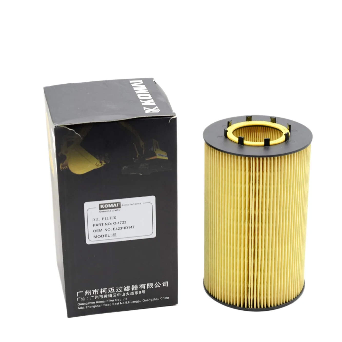 

Komai Oil Filter E423hd147 10044373 Lf17522 51055040110 Hu12122x For Liebherr