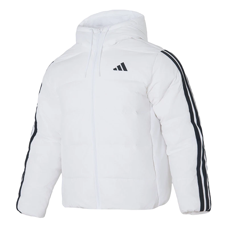 

Adidas down Jacket for Men and Women, Warm Couple's Hooded down Coat, Thickened Windproof Sportswear Kh3988