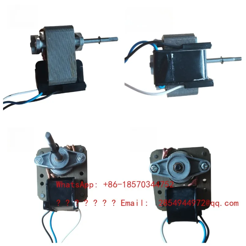 Shaded Pole Motor Pure Copper Coil Low Noise Motor 220V Counterclockwise Edge Milling Threaded Shaft Air Purifier Fan
