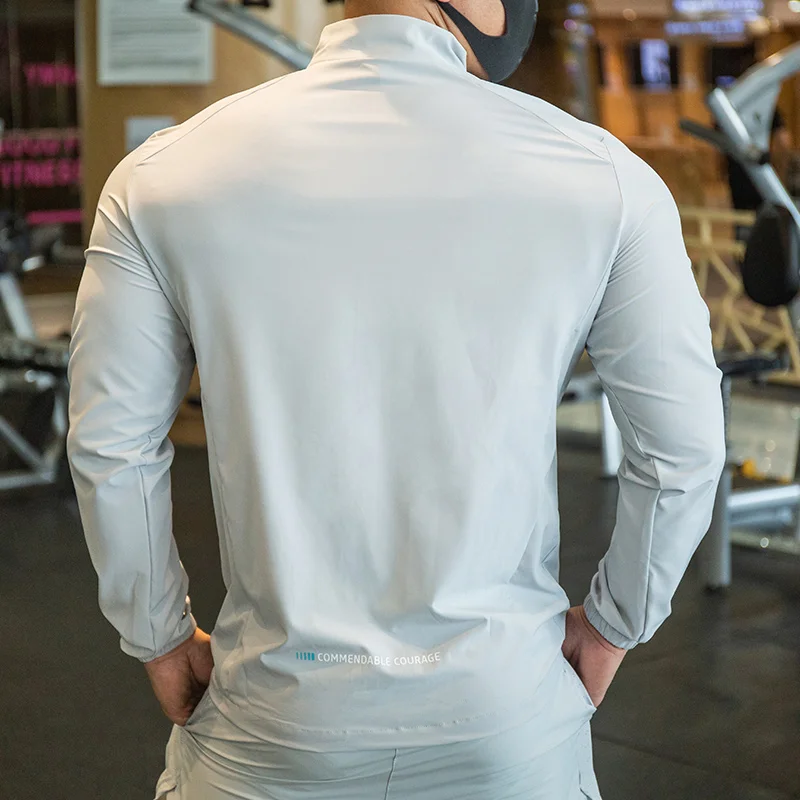 Chaquetas finas impermeables para hombre y mujer, abrigos deportivos de secado rápido para senderismo, baloncesto, correr, fitness, gimnasio, exteriores, rompevientos de piel, Verano