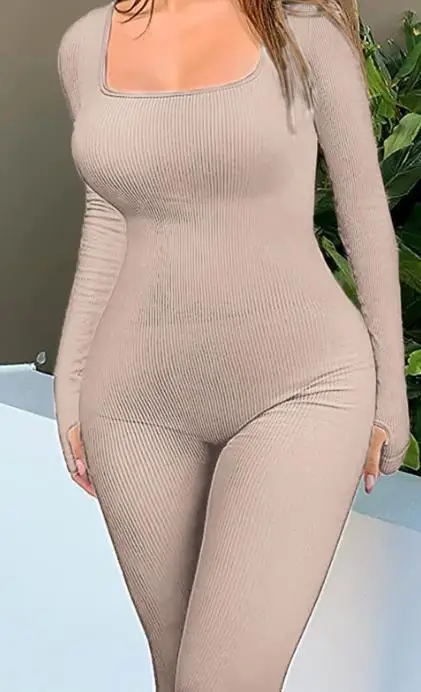 Jumpsuit Women's Fashion 2025 Spring Summer Latest Hot Selling Style Yoga Style Slim Fit Spicy Girl Jumpsuit Women's Clothing