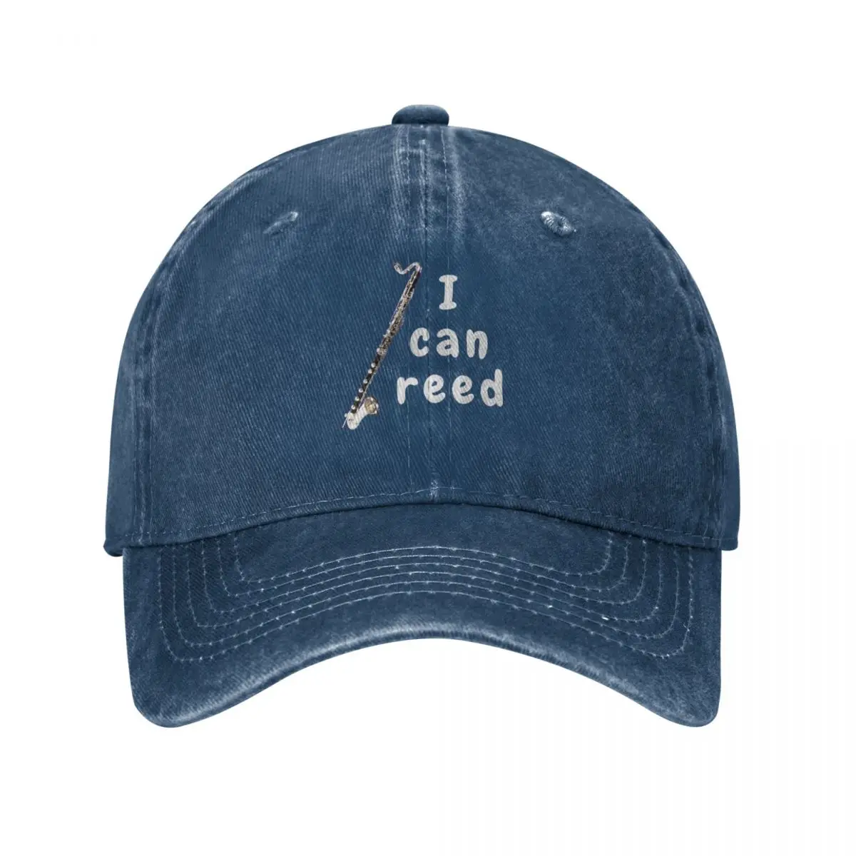 I Can Reed: Bass Clarinet Baseball Cap Sports Cap Trucker Cap Hat Man For The Sun Trucker Hats For Men Women's