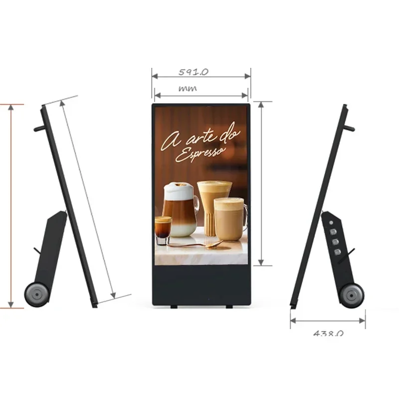 Outdoor Lcd Display Advertising Screen 43