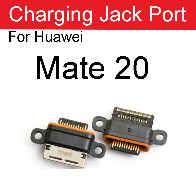 Micro USB Jack Connector Socket Port For HuaWei Mate 40 30 20 10 9 Pro Lite 20X Type-C Charge Charging Plug Dock Repair Parts