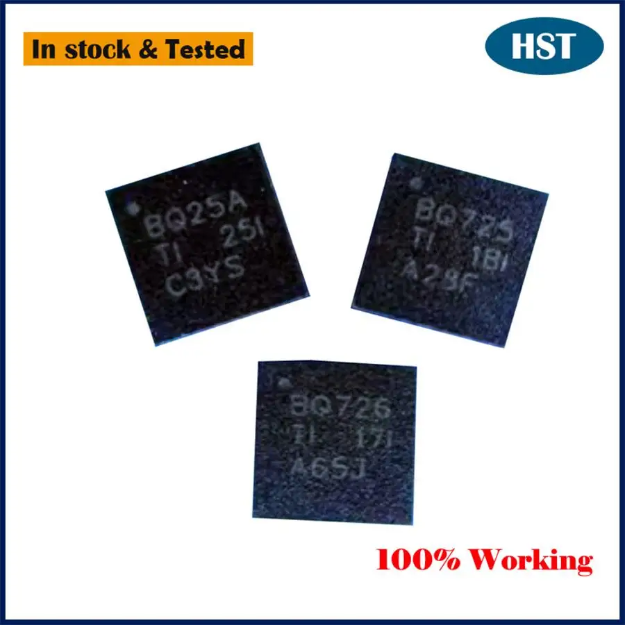 10PCS/LOT New Original BQ24726RGRR BQ726 BQ24725RGRR BQ725 BQ24725ARGRR BQ25A Chip IC Chipset