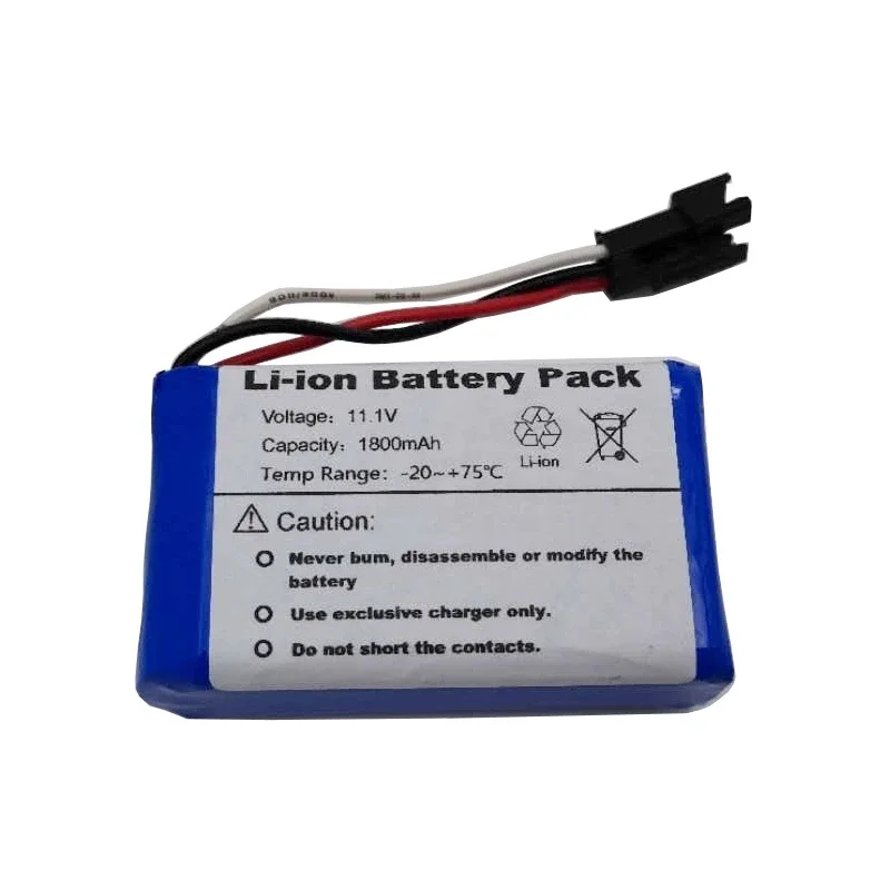 MP-30 MP-60 11.1V 1800mAh Infusion Pump Battery Pack