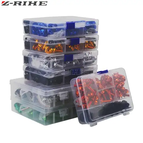 För Honda VTR1000F FV/FW/FX FIRESTORM VTR 1000F 1997-2005 VTR1000 F Motorcykelkåpa Skruv Vindruta Kaross Fjäderbultar Kit 10 best sales Honda VTR1000 - №9