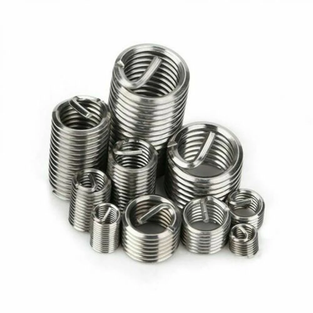 Thread Repair Inserts 150 Pcs of 304 Stainless Steel Helicoils Designed for Durable Connections in Sizes from For M3 to M8