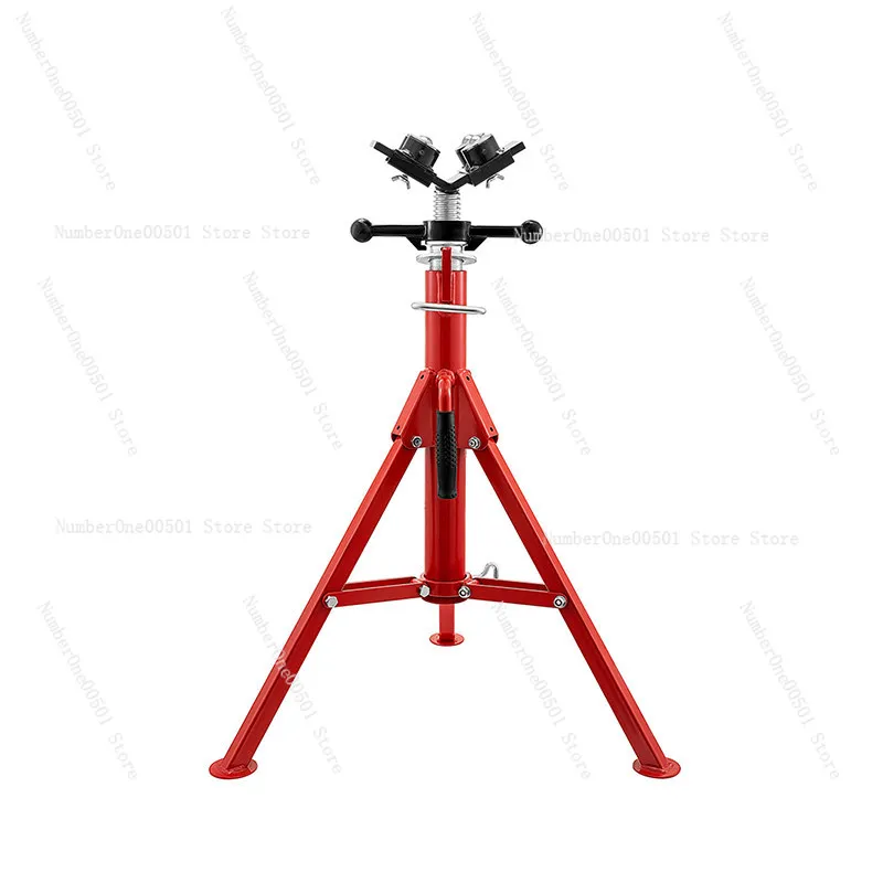 Heavy Duty Roller Pipe Bracket Gantry Pipe Table Vice Bracket Seamless Pipe Cutting Table
