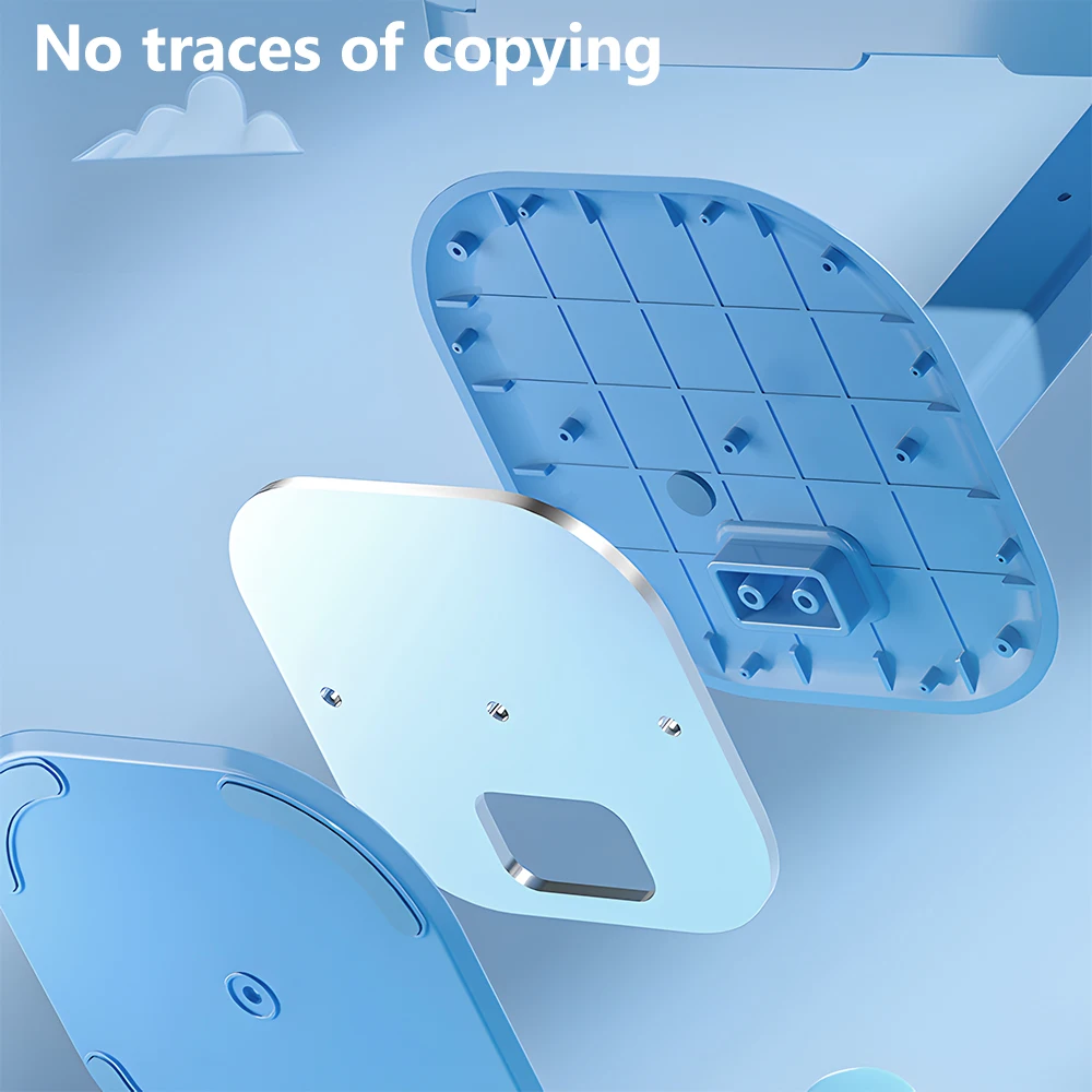 M & G-Suporte Multifuncional Leitura Suporte, Desktop Lifting Device, Anti Low Head, Student Book Stands, Rosa, Azul