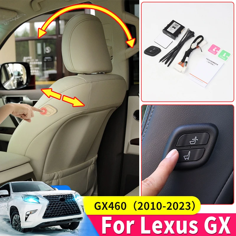 2010-2022 For Lexus GX460 GX400 Modified Accessories GX 460 400 Passenger Side Wireless Button Power Seat 2021 2020 2019 2018