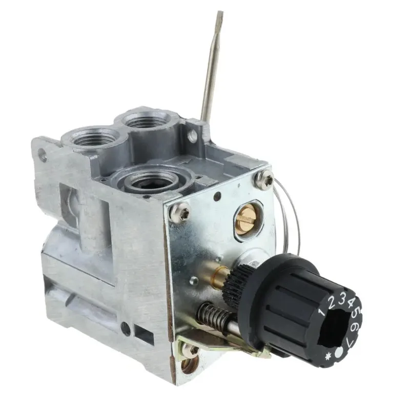 Gas Control Thermostat Valve for Fryer Oven and More 100-340℃ 50 mbar