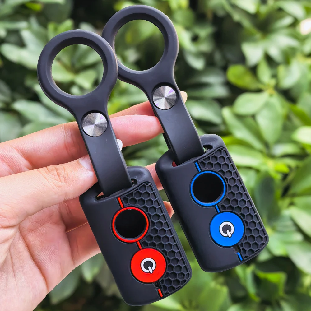 Motorcycle Key Case For YAMAHA Nmax V2 V3 Fluo 2025 250 Nmax Turbo 160 Xmax 250 N-MAX 125 Tricity 300 Key Holder Remote Cap