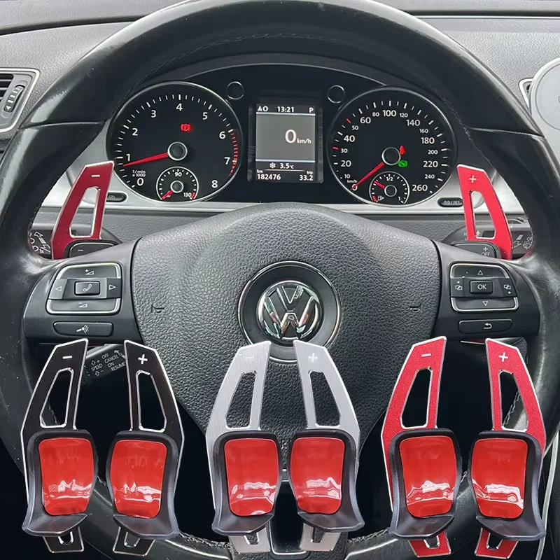 DSG direksiyon Paddle Uzatma Vites Kapağı VW Golf 5 6 MK6 GTI R Jetta MK5 Passat B6 B7 CC Polo Sharan Tiguan Seat Leon