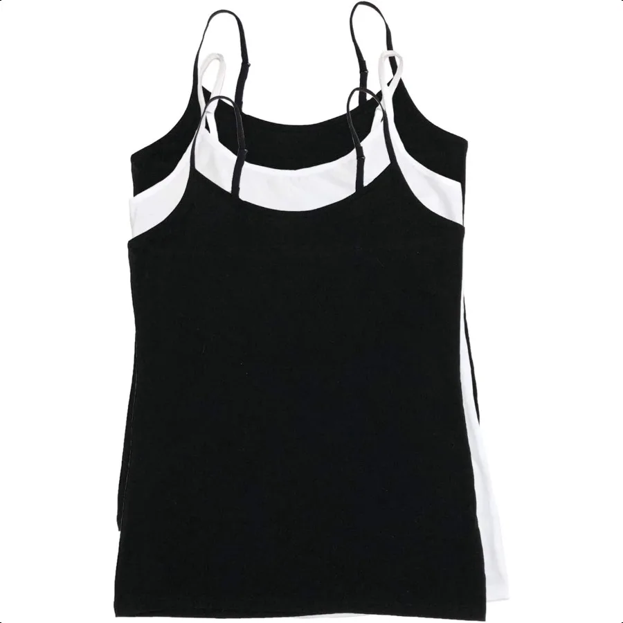 

Felina Womens Cotton Modal Camisole Adjustable Cotton Tank Top 3Pack
