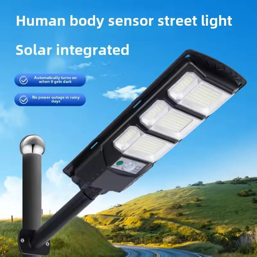 IP67 à prova d'água solar movido a energia solar lâmpada de segurança para quintal luz de parede solar ao ar livre sensor corporal à prova d'água lâmpada LED para jardim doméstico