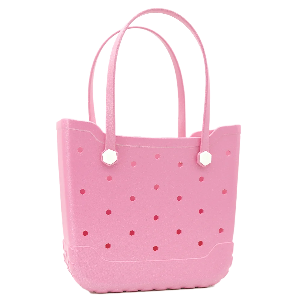 New Large Capaci Travel Bag EVA Buet Handheld Beach Bag Cross-Border Hole Hole Outdoor Tourism Storage Bag Casual Simple ...