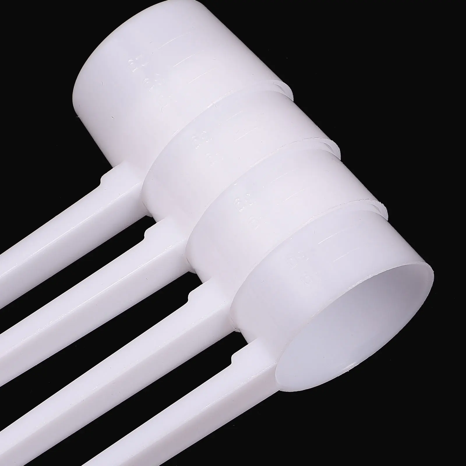 

100 Pcs Measuring Plastic Safety Material Plastic Measuring Long Handle Kitchen Utensils Easy Clean