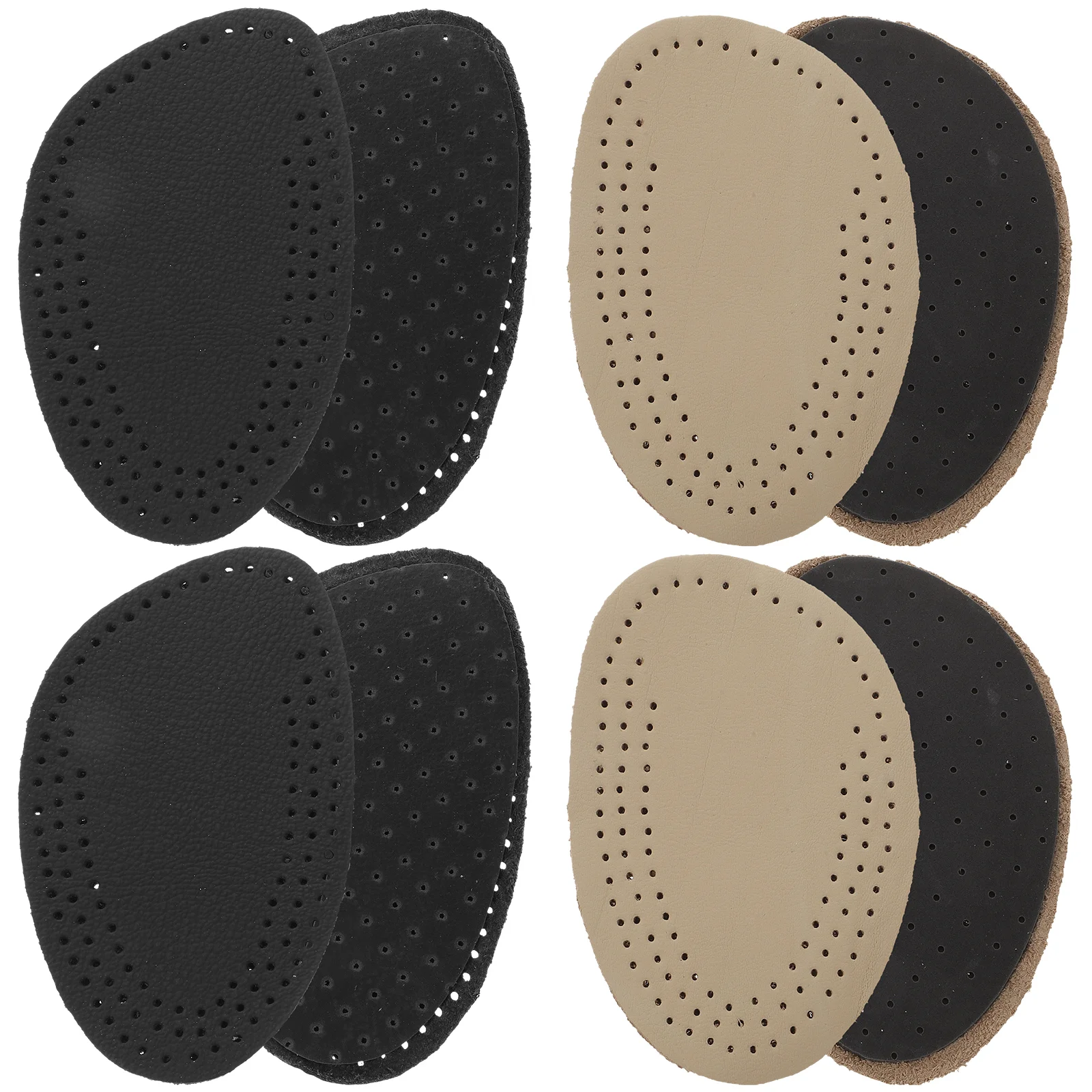 

4 Pairs Forefoot Pad Cushion Inserts Anti Pads High Heels Practical Women Pain Relieve Non-slip