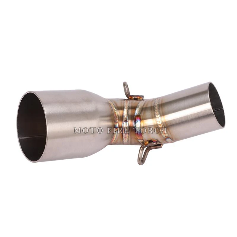 Slip On For CFMOTO CF 400GT 650GT 400 650 GT Motorcycle Exhasut Modified Muffler Connection Tube Escape System 51mm Link Pipe