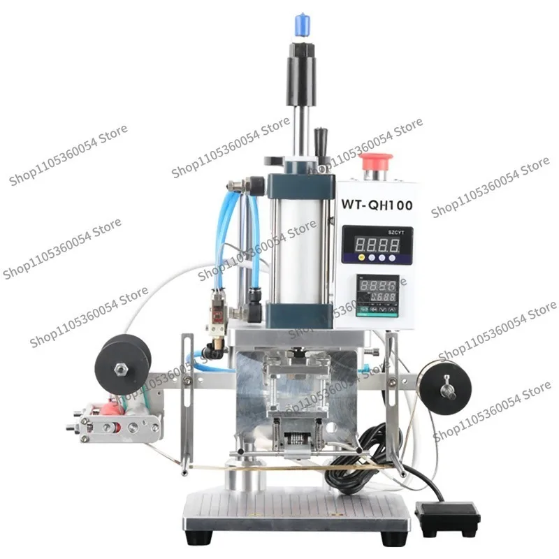 

For Pneumatic Bronzing Machine Sealing Tag Paper PVC Plastic Ironing Machine Coding Serial Number Automatic Jump Number