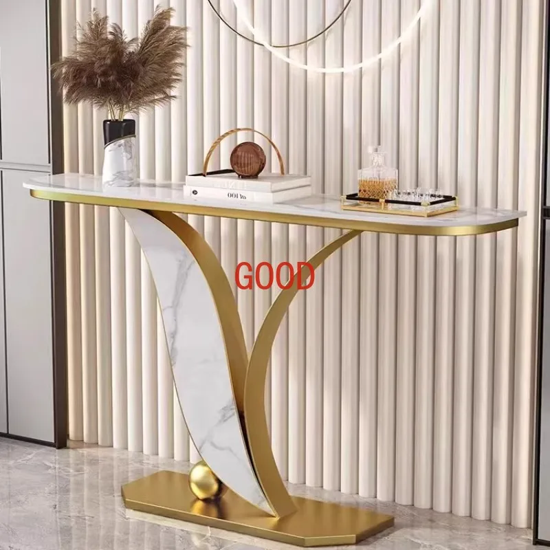 

Metal Removable Living Room Table Modern Narrow Table Office Gold Vintage Short Tavolino Soggiorno Moderno Hallway Furniture