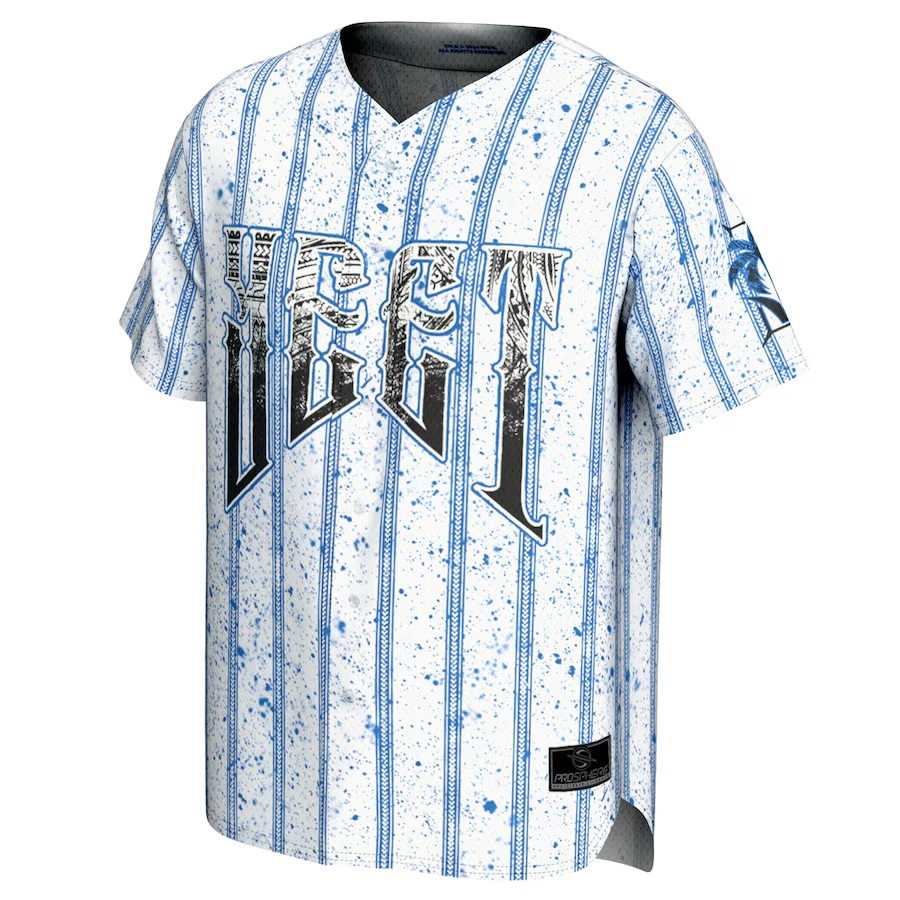 

Men's White Jey Uso Tribal Fashion Baseball Jersey Is Simple Loose Sweat Absorbing And Breathable Suitable For Daily Leisure