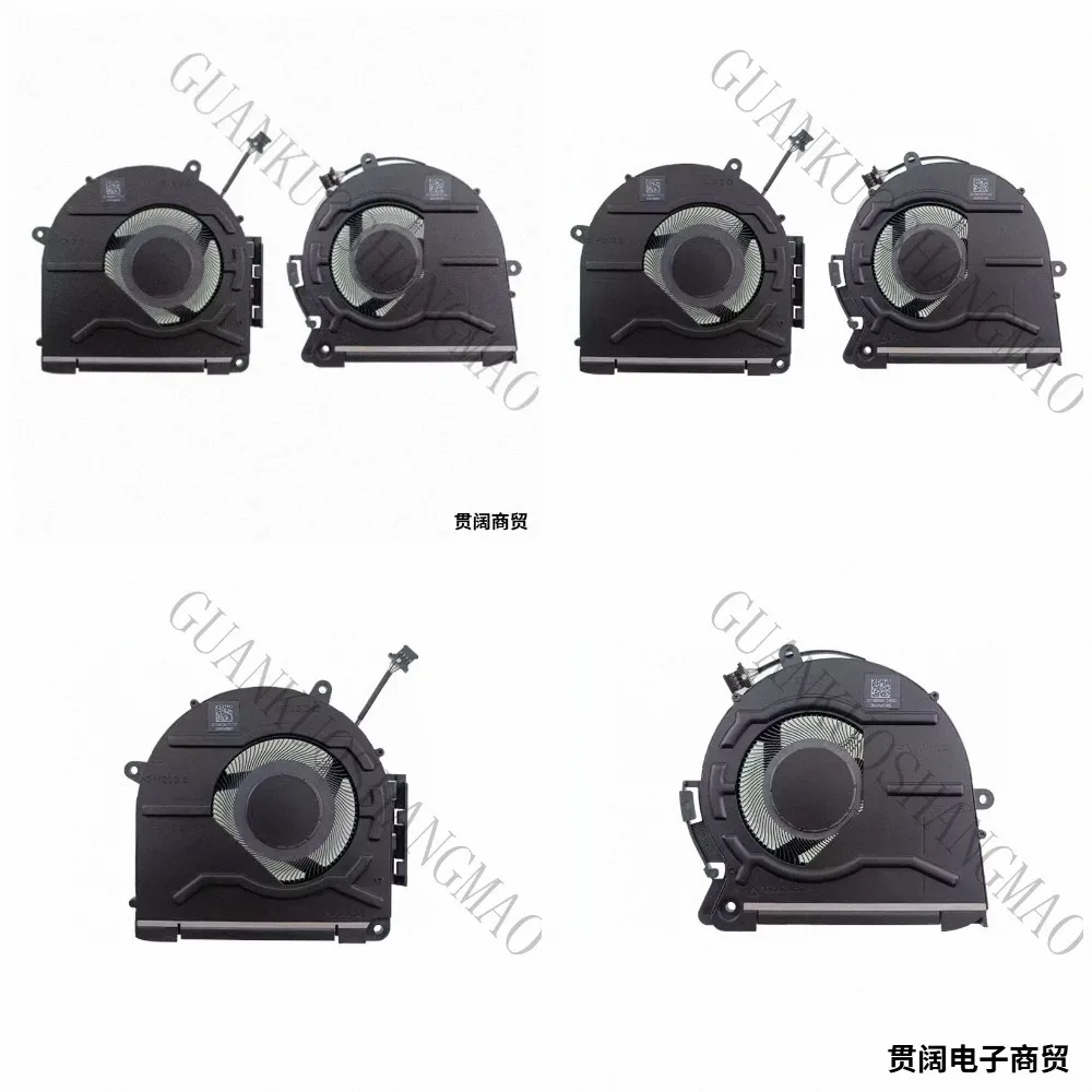 HJY...is suitable for HP ENVY 17X 17-CH 17T-CH TPN-W148 fan CPU GPU fan M45786-001 M45787-001