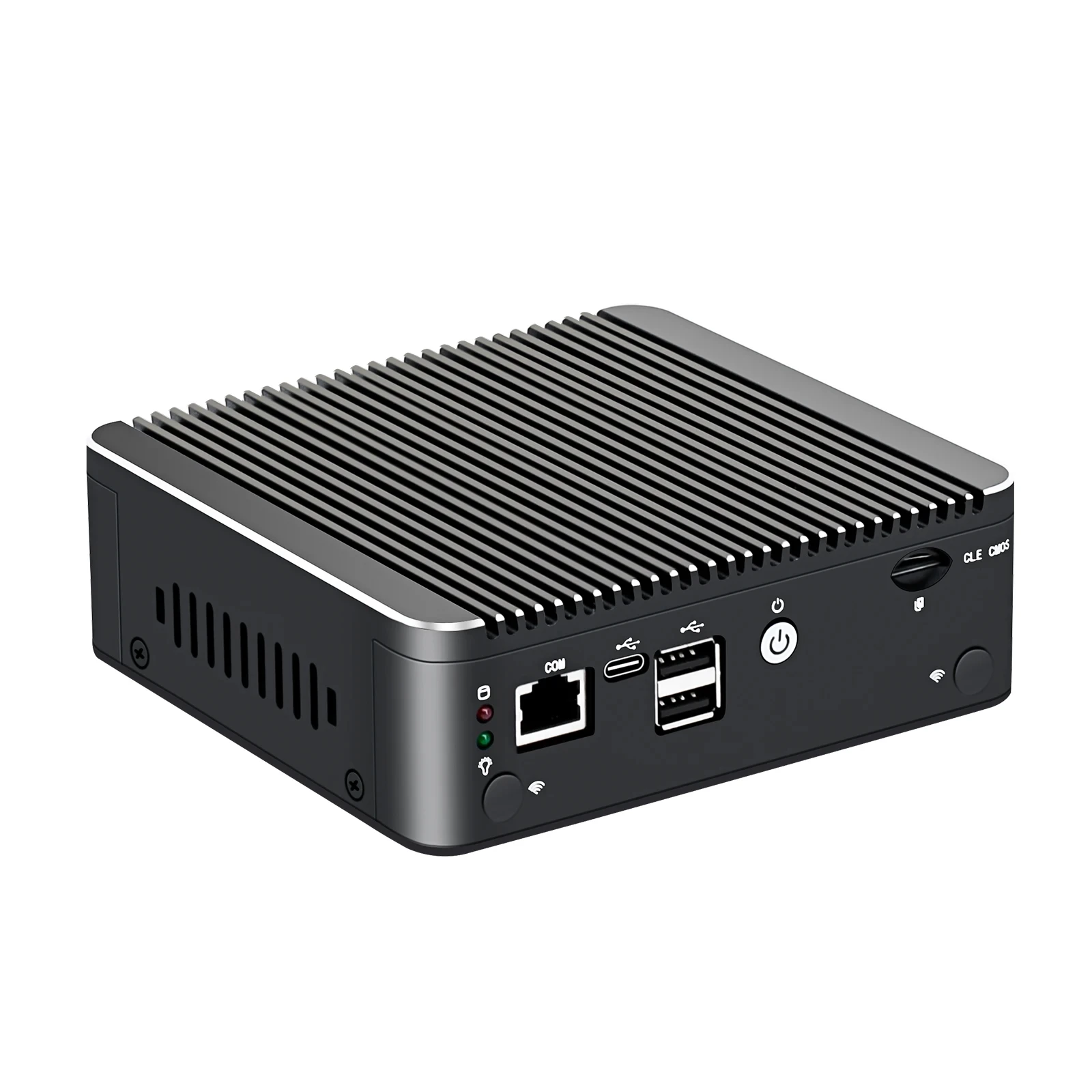 Imagem -03 - Mini Firewall Fanless do pc Router Macio Computador Pve Esxi 12a Geração Intel N100 2.5g com Rj45 4x I226-v Lan Usb Tipo-c Pfsense Novo 2024