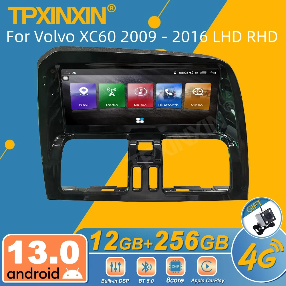 

For Volvo XC60 2009 -2016 LHD RHD Android Car Radio Multimedia Video Player Wireless Carplay Autoradio Stereo GPS Navi Head Unit