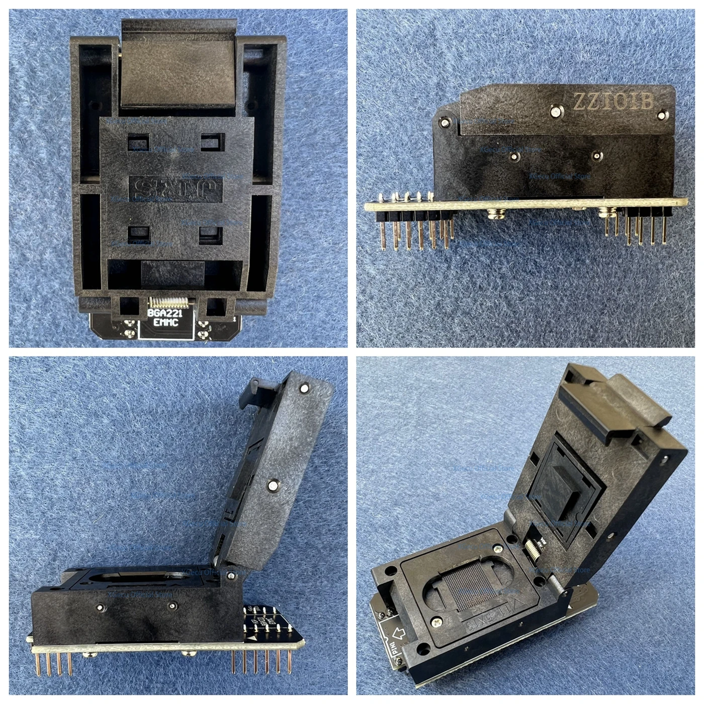 New BGA221 - DIP48 adapter SN-ADP-BGA221-EMMC only for XGecu T56 programmer