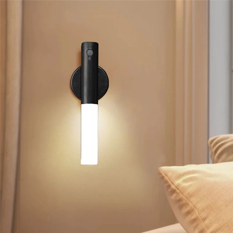 

【Clearance Sale】Intelligent Human Body Induction Night Lights LED Rechargeable Corridor Wall Light Household Toilet Wall Inducti