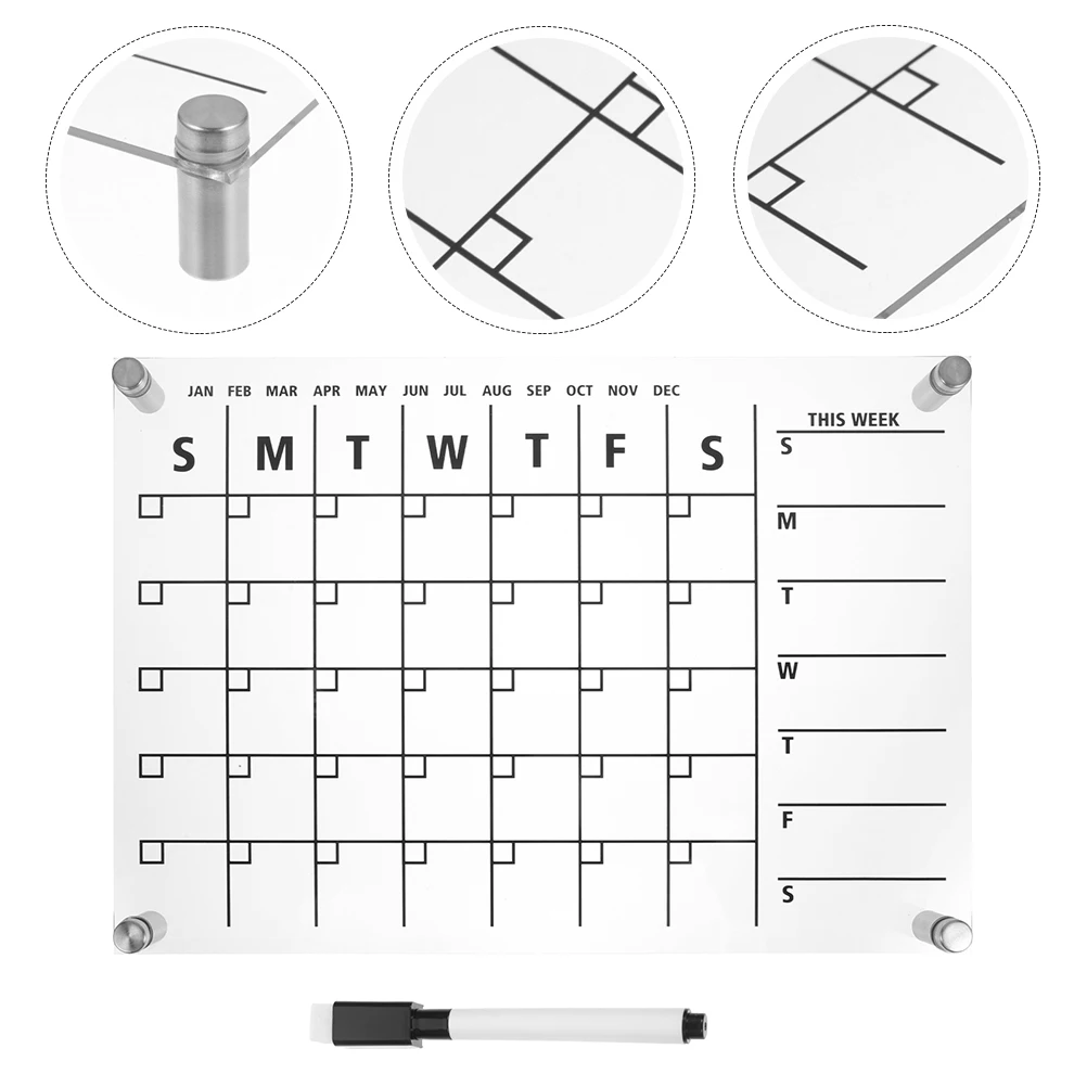 

Доска для письма сообщений, тонкая работа, декоративная стираемая заметка, креативный дисплей, памятка для школы, акриловое уведомление