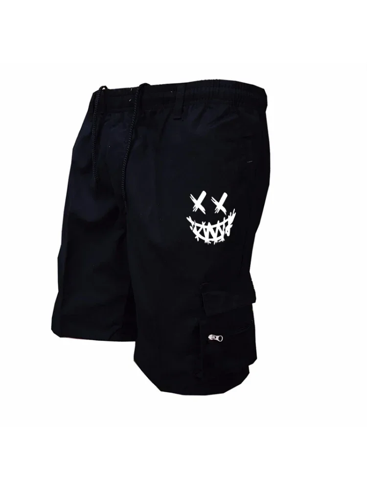 Bedruckte Cargo-Shorts mit amerikanischer Flagge, Independence Day Eagle Shorts, Sommer-Cargo-Shorts für Arbeit, Camping, kurze Hosen mit mehreren Taschen, Streetwear