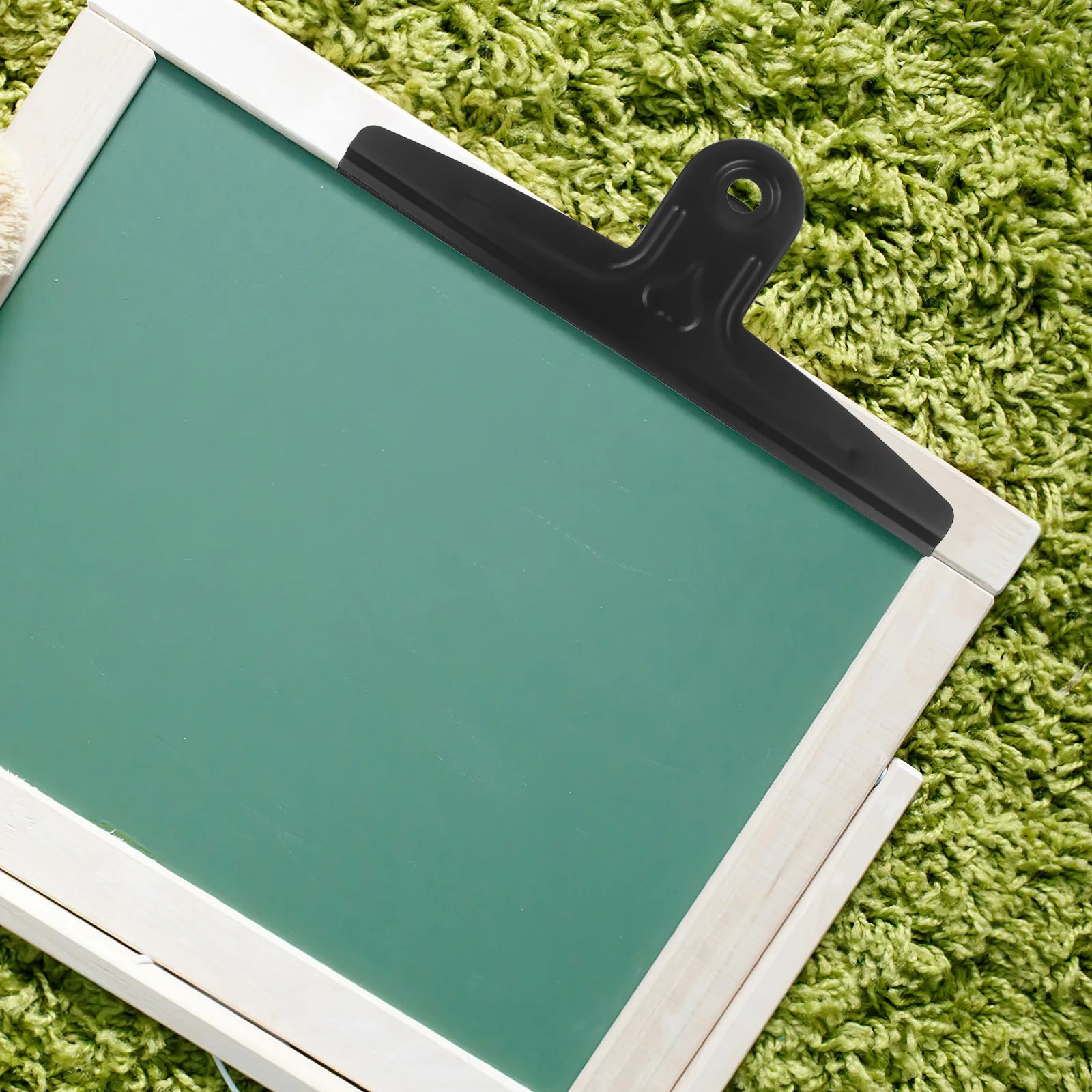 

2pcs Large Binder Clips Heavy Duty Stainless Steel For Drawing Boards Conference Pads Craft Projects Office Supplies Paper