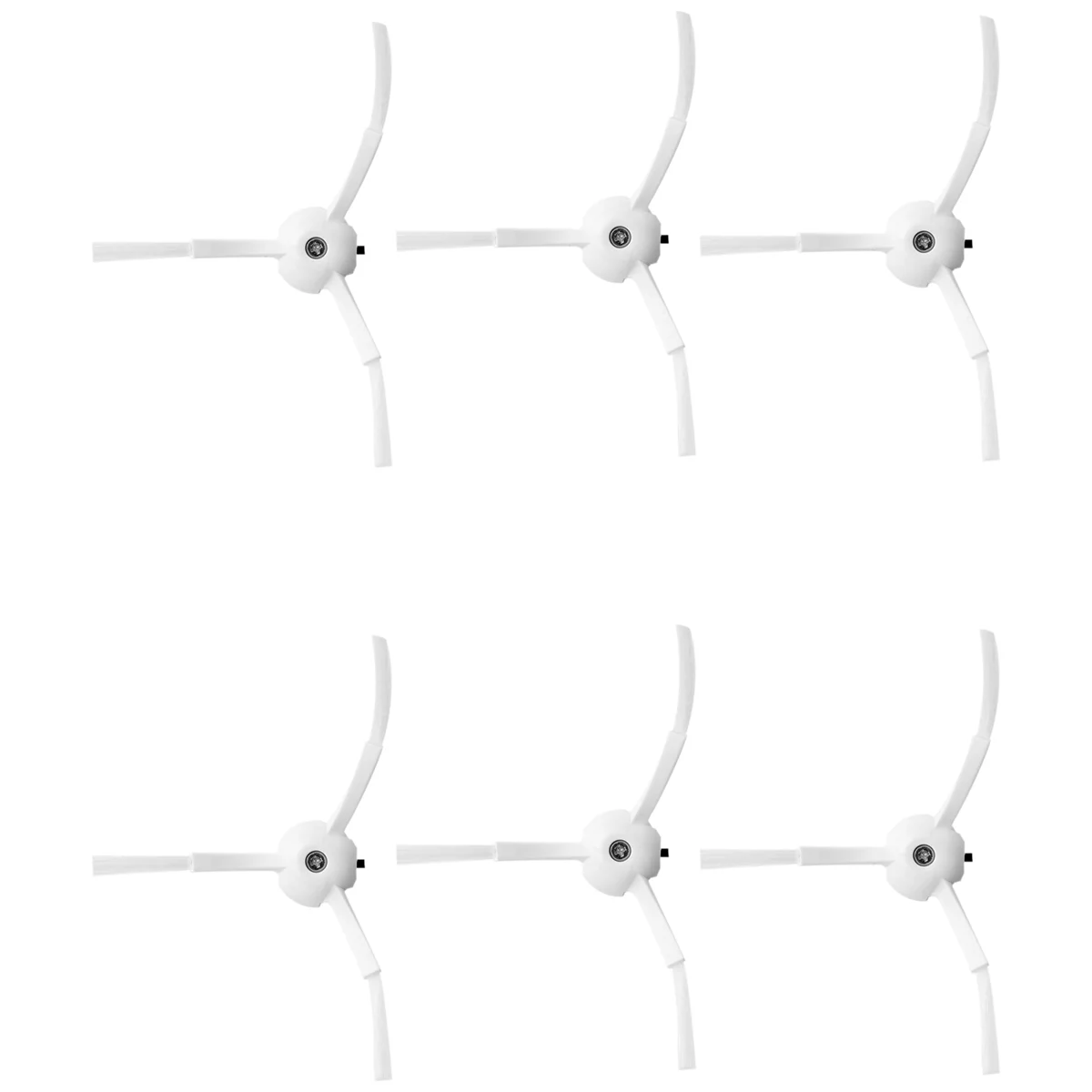 Popular 6 pçs substituição de escova lateral para xiaomi roborock s6 s6 puro s5 s5 max s4 e4 e20 e25 e35 c10 s50 s51 robô vácuo peças